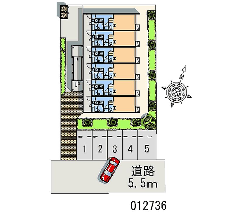 レオパレス敷島 月極駐車場