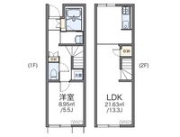 レオネクスト健在館 間取り図