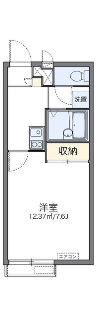 レオパレス彩 間取り図