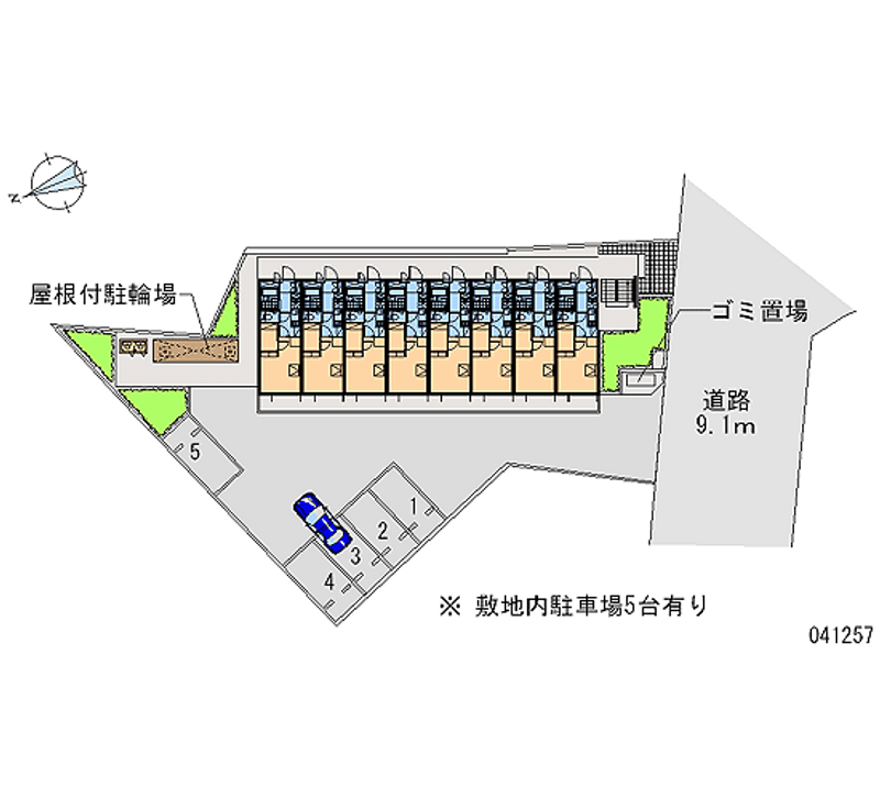 41257月租停车场