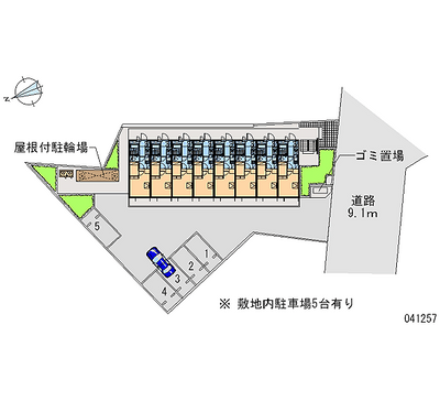 41257 Monthly parking lot