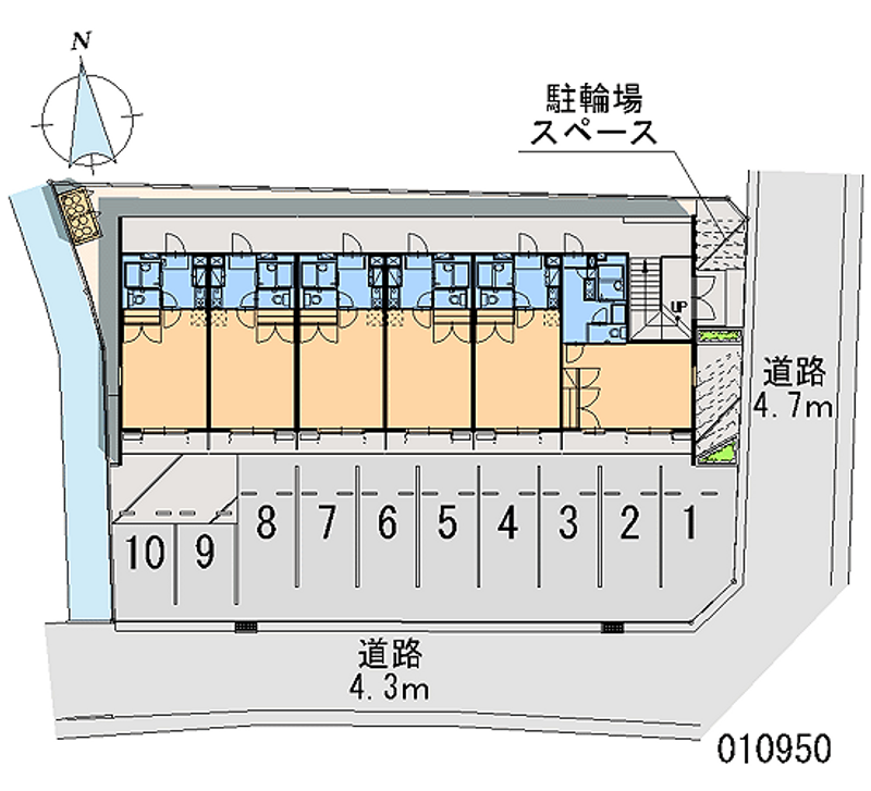 レオパレスエスペランセ 月極駐車場