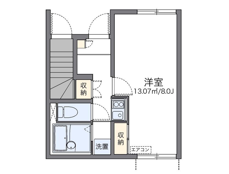 レオネクストソレイユ　井堀 間取図