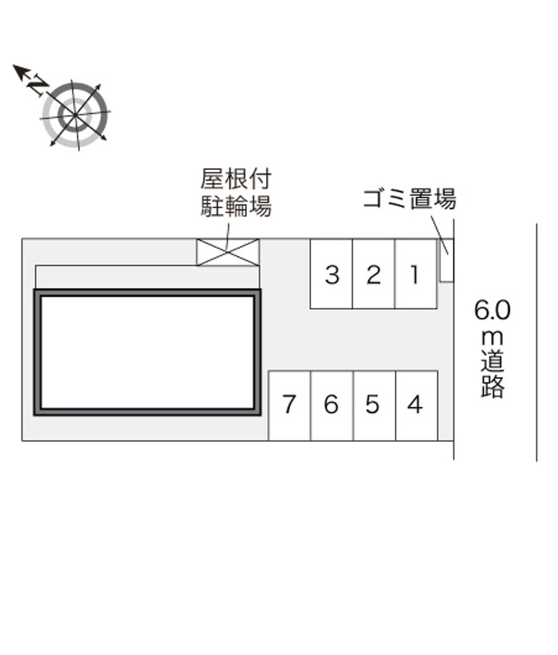 レオパレスデル・ソーレ 配置図