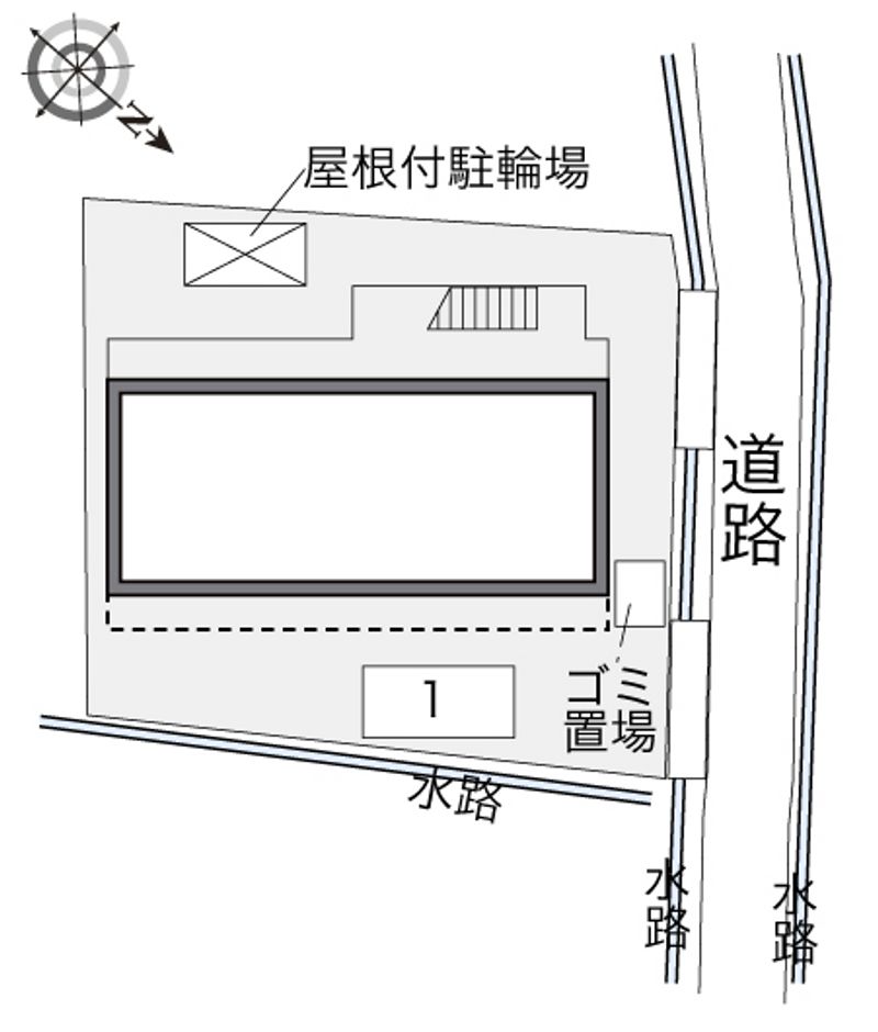 レオパレスグレイス 配置図