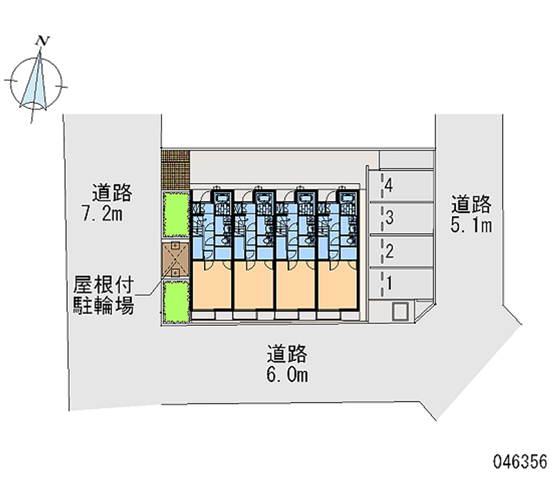 レオネクストサンパレス 月極駐車場