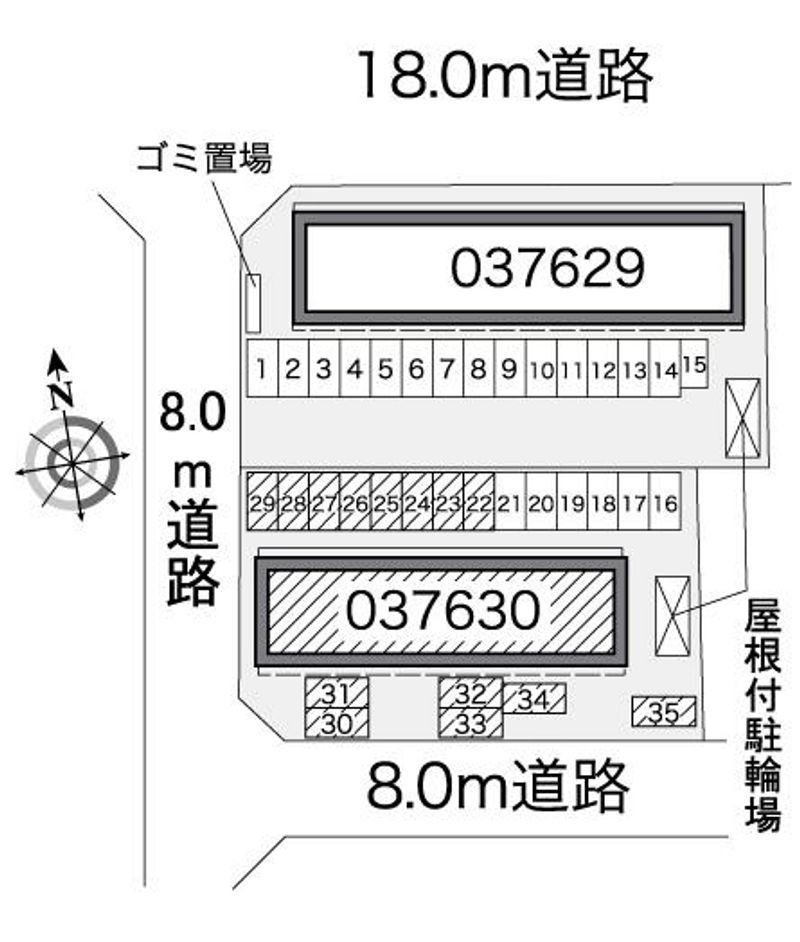 レオパレス夢 配置図