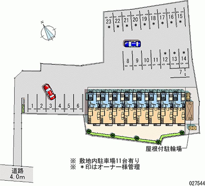 27544月租停車場