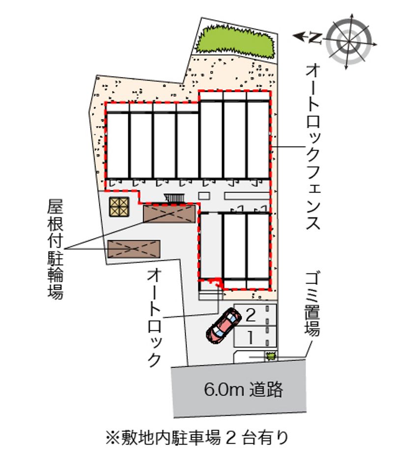 レオネクストヴィーダフォルトナ 配置図