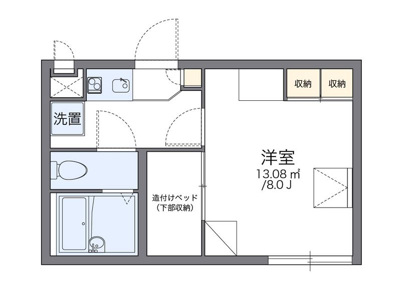 レオパレスＶｉｖｒｅ 間取図