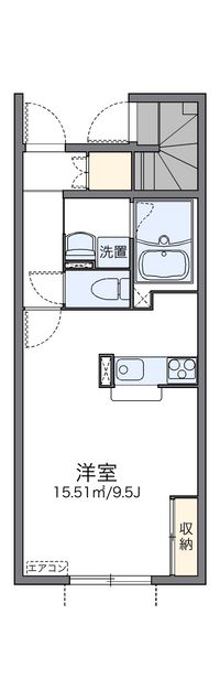 レオネクストアビタシオン　阿見 間取り図