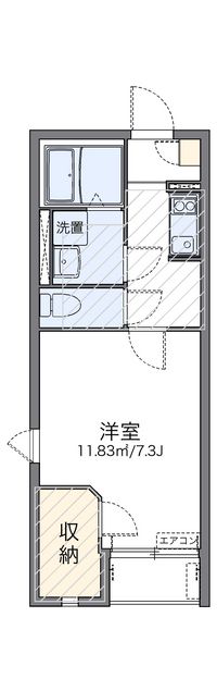 レオネクストクレストタウンＦ 間取り図