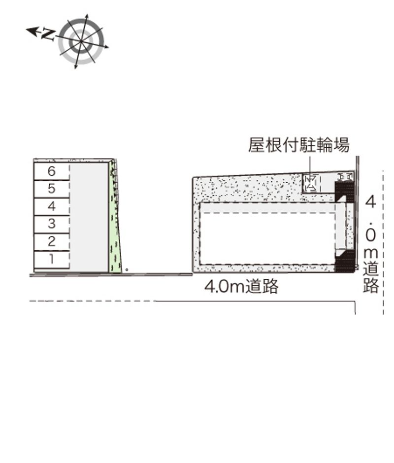 レオパレスＪ＆Ｋ 配置図