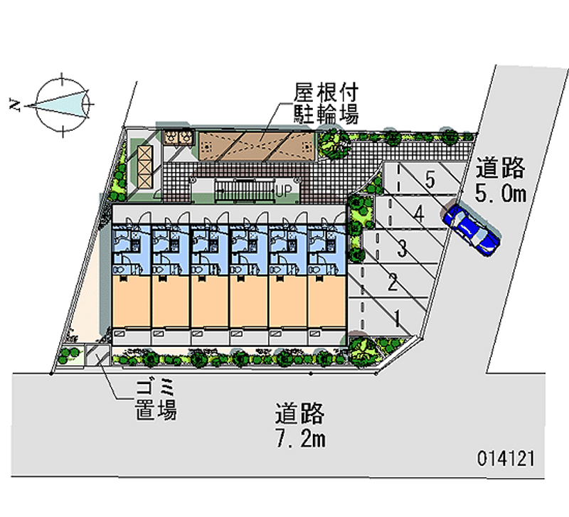 14121月租停車場