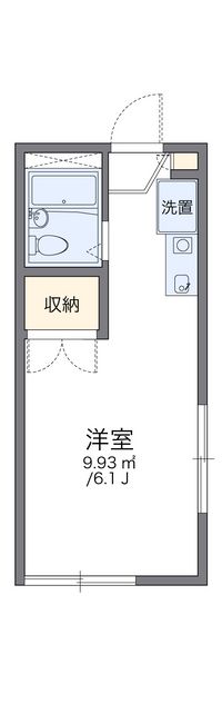 レオパレスアムールⅠ 間取り図