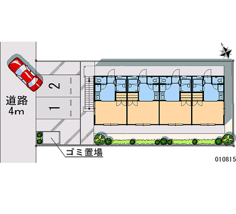 10815 Monthly parking lot