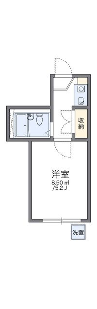 レオパレスＡＳＡＮＯ 間取り図
