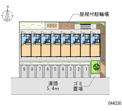 44330 Monthly parking lot