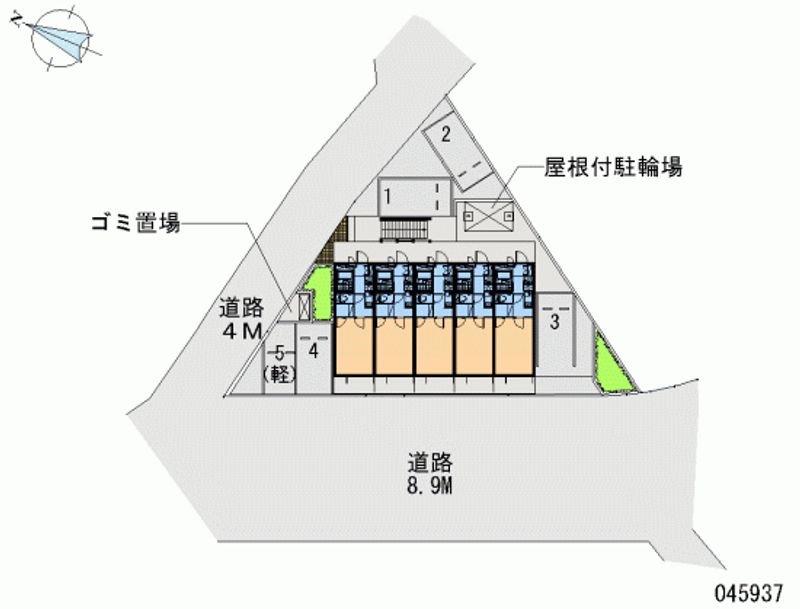 レオパレススマイルハウスＫ＆Ｋ 月極駐車場