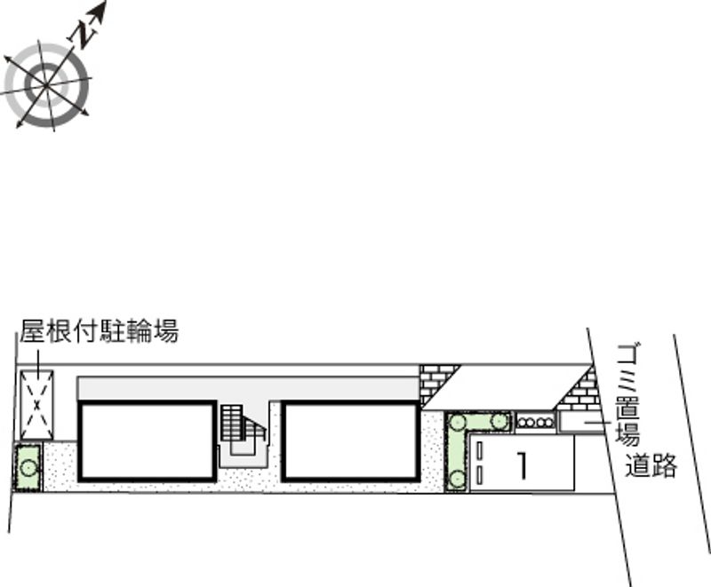 レオパレスきんぐ 配置図