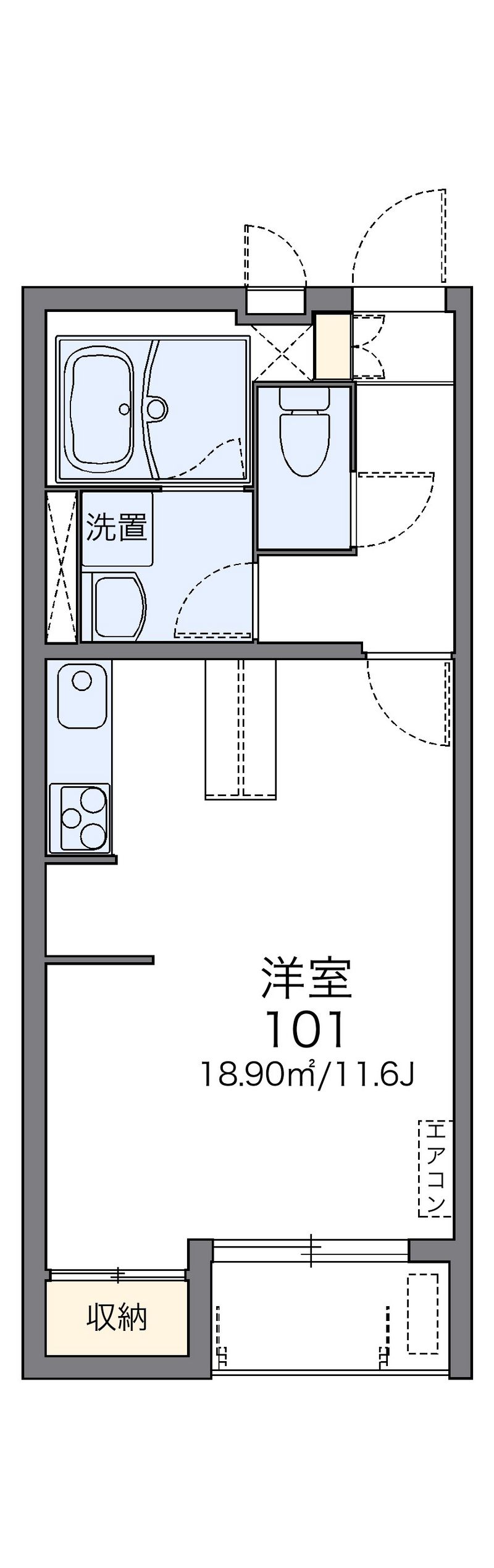 レオネクストシフォン 間取図