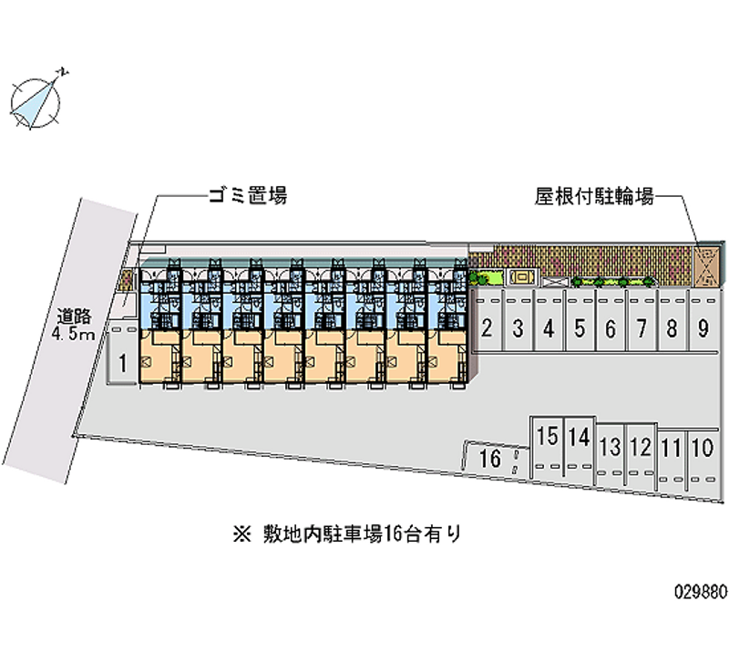 29880 Monthly parking lot