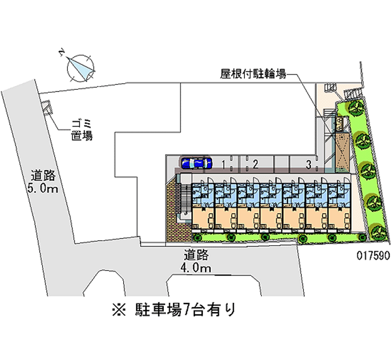 17590月租停車場