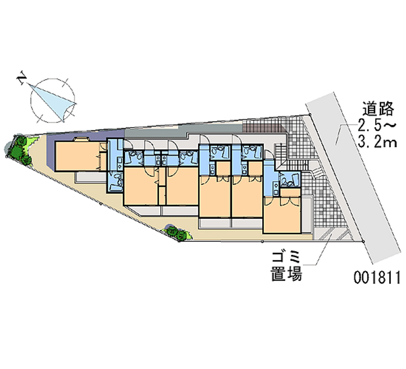 leopalace Befu 2 区划图