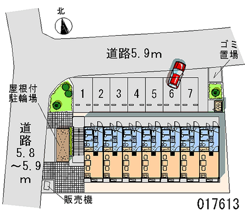 17613月租停車場