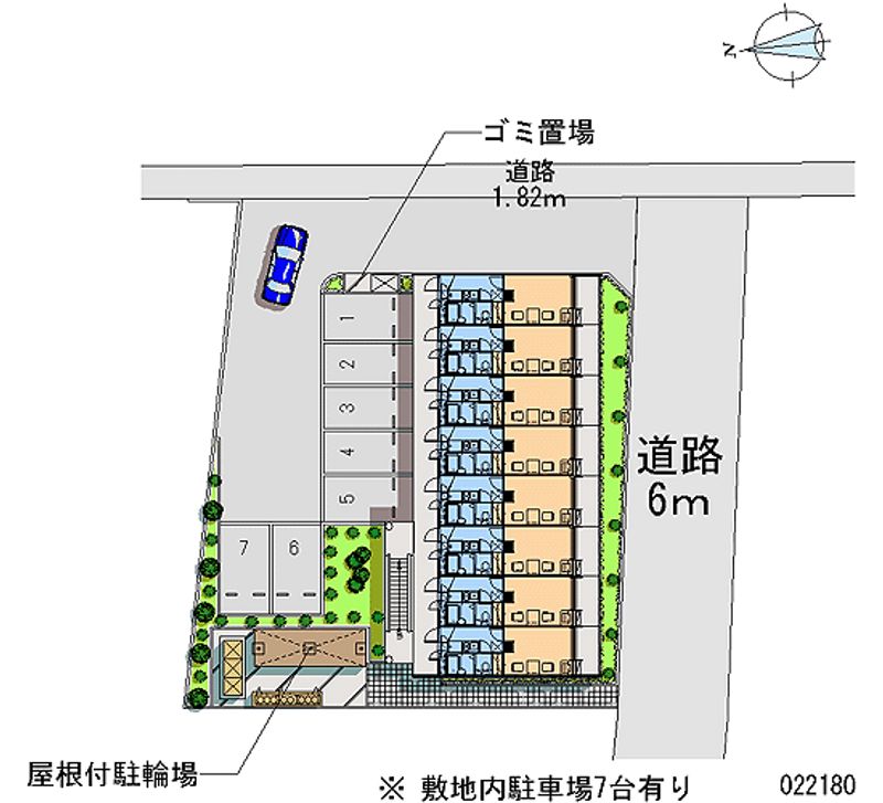 22180月租停车场