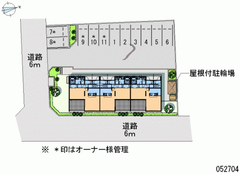 レオネクストコンフォールパレス 月極駐車場