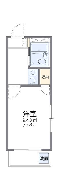 レオパレスＫｏｂａｙａｓｈｉ 間取り図