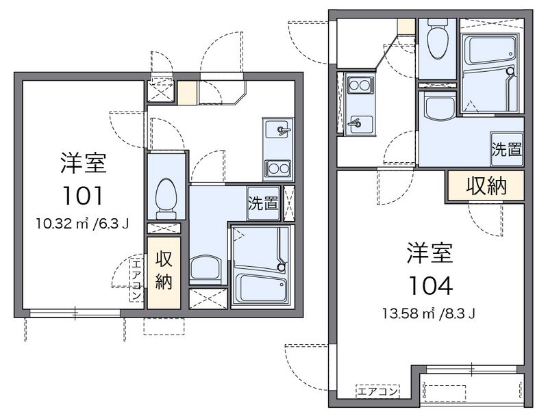 クレイノＭＡＲＵＭＩ 間取り