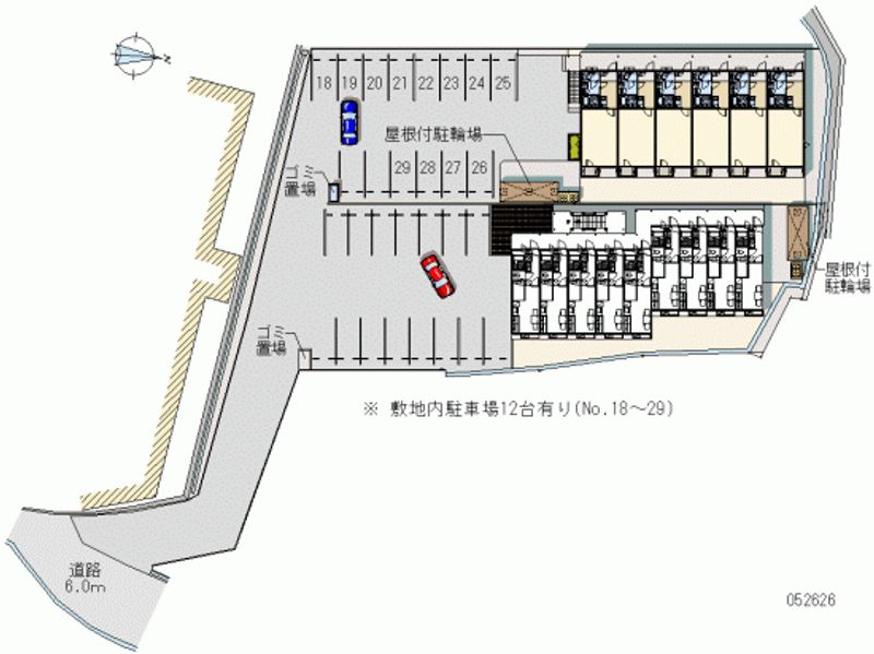 52626 Monthly parking lot