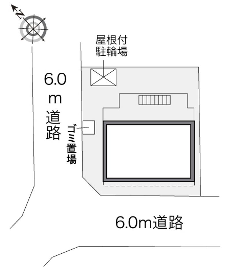レオパレスプロシードＭ 配置図