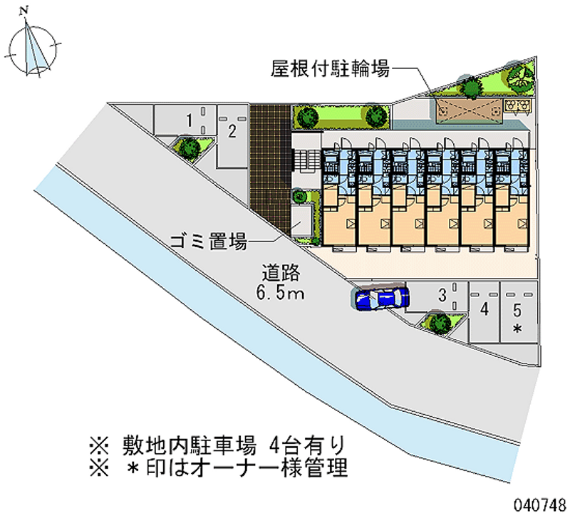 40748 Monthly parking lot