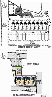 レオパレス嘉明 区画図