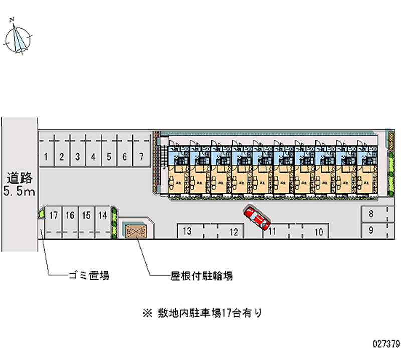 27379 Monthly parking lot