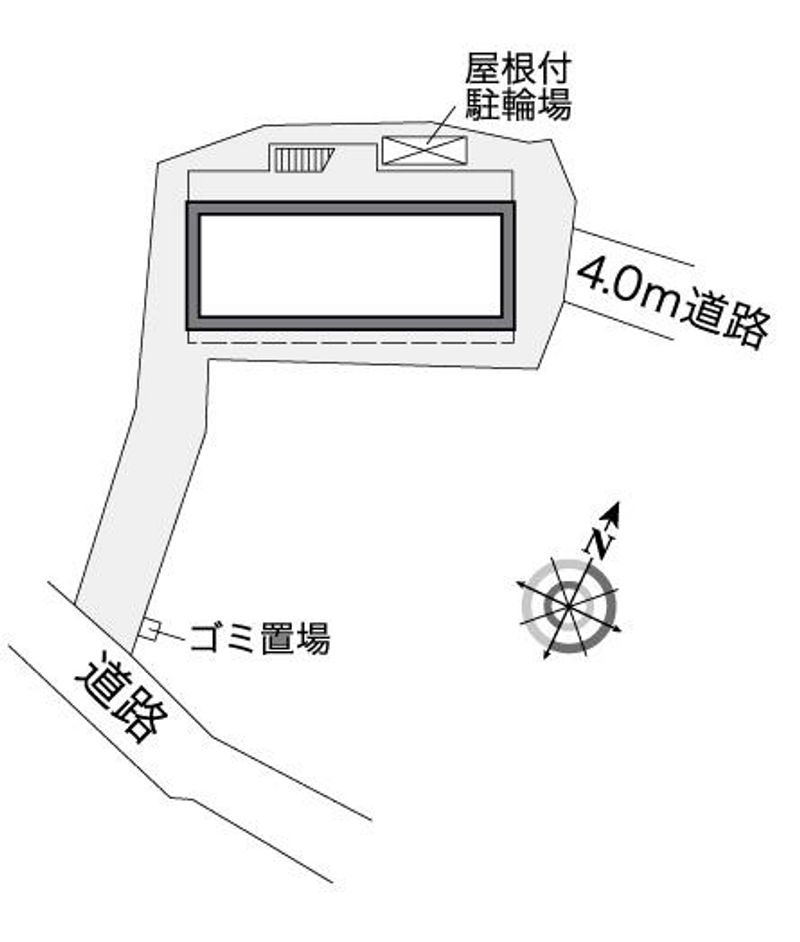 レオパレスコンフォート 配置図