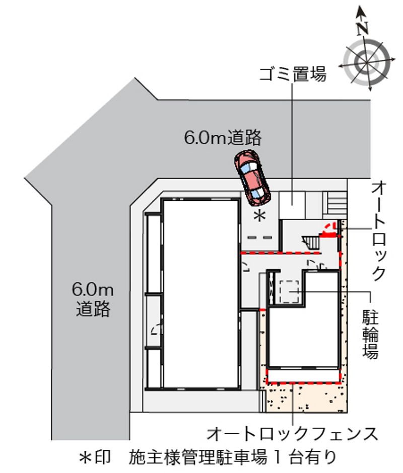 クレイノカノンフィオーレ 配置図