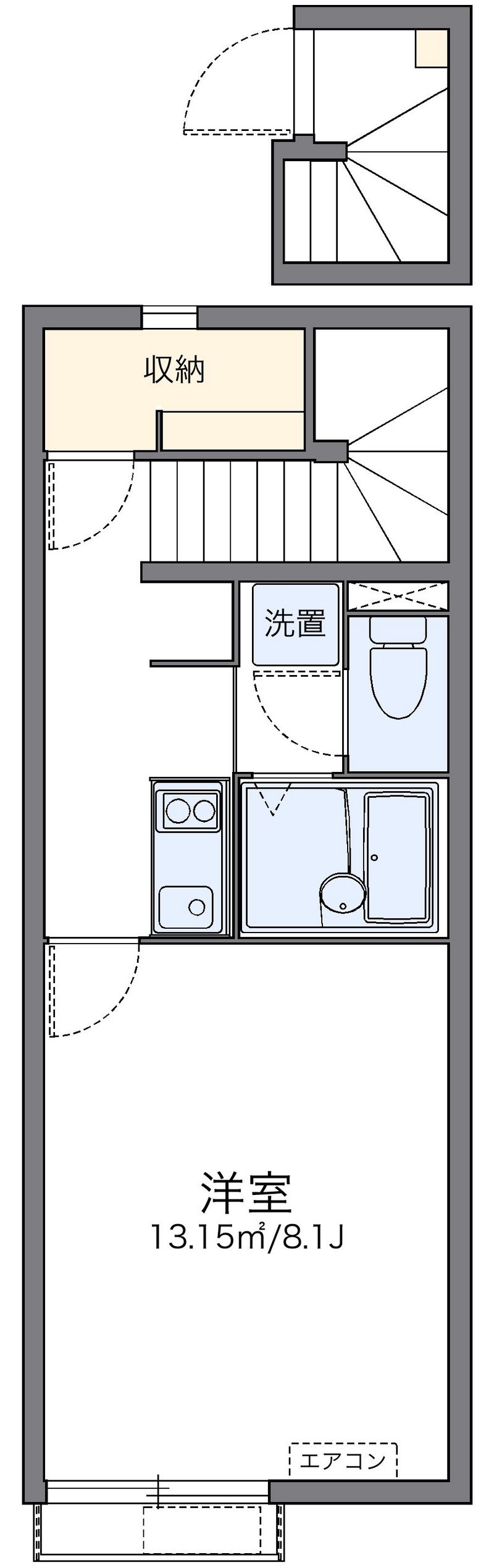 レオネクストアデランテ 間取図