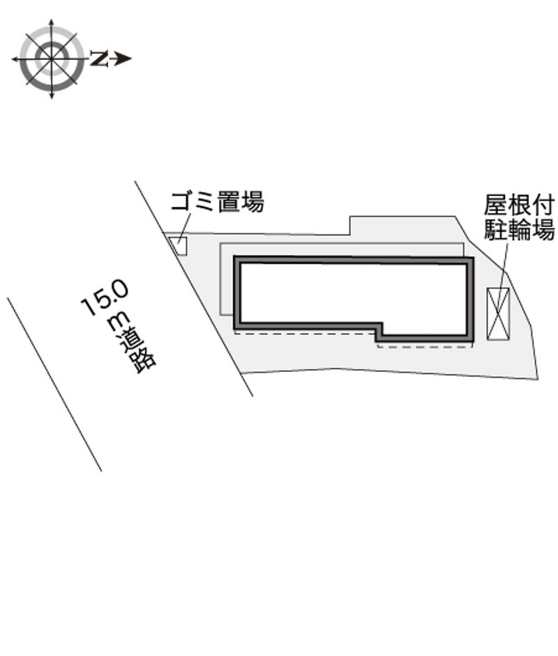 レオパレスホーステイル 配置図