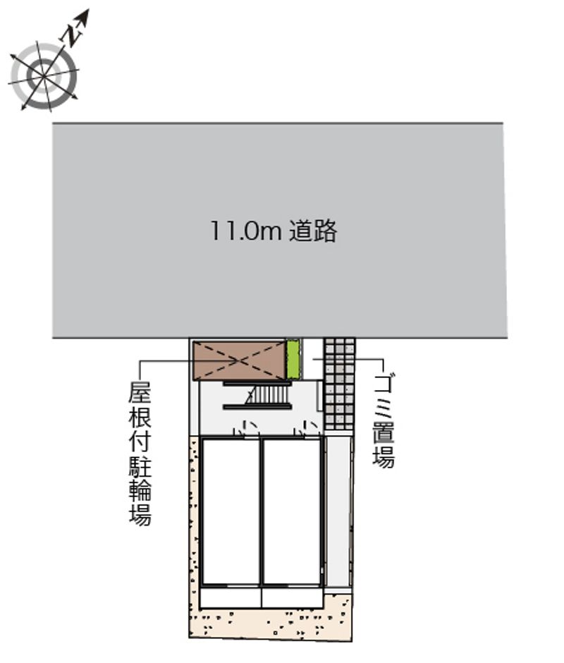 レオネクストたまき 配置図