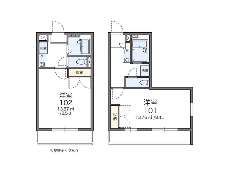 レオパレスＷＩＴＨ−Ａ 間取図