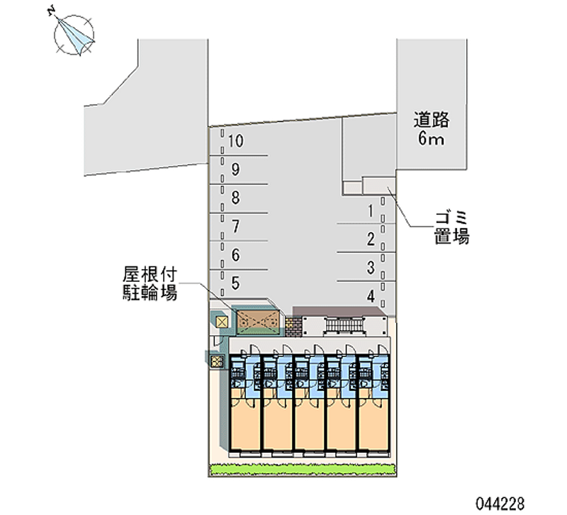 レオパレスルーチェ笠山 月極駐車場