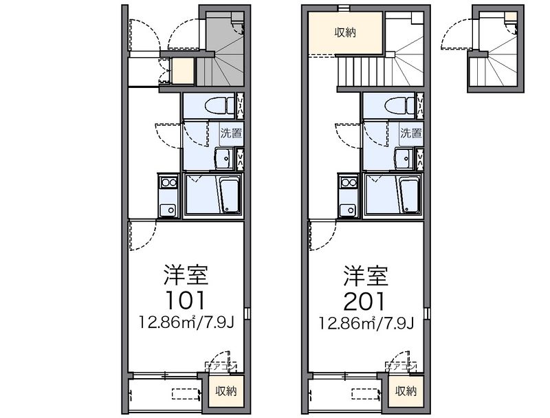 レオネクストクレールレジェンド 間取図