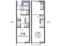 レオネクストエスペランザⅡ 間取り図