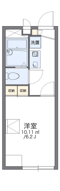 レオパレスエスポワール 間取り図