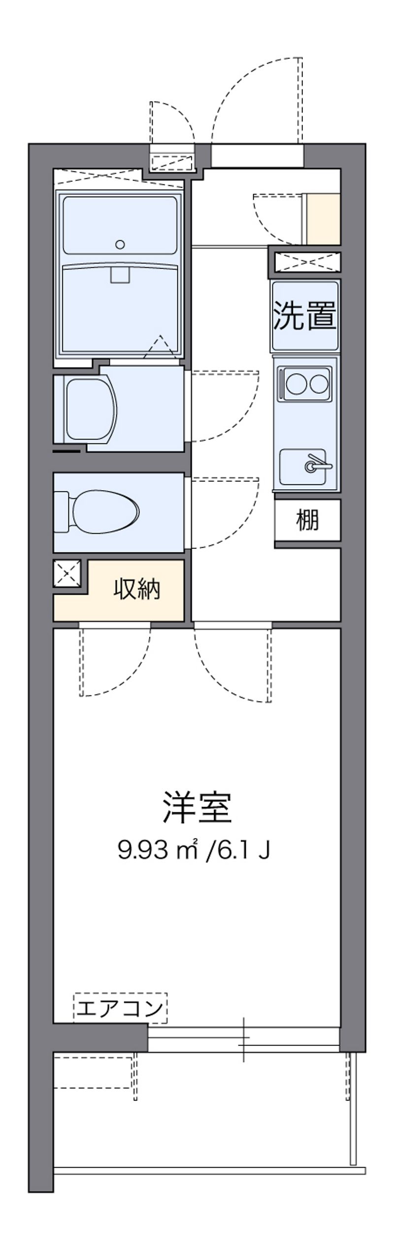 クレイノメゾン　ド　ピエラ 間取り
