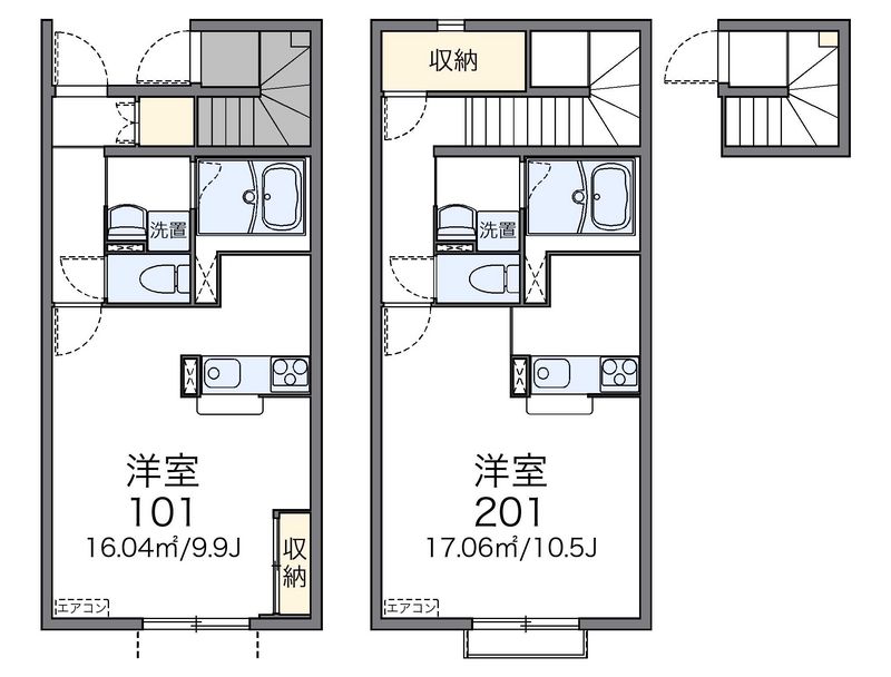 レオネクストティハイツ 間取図